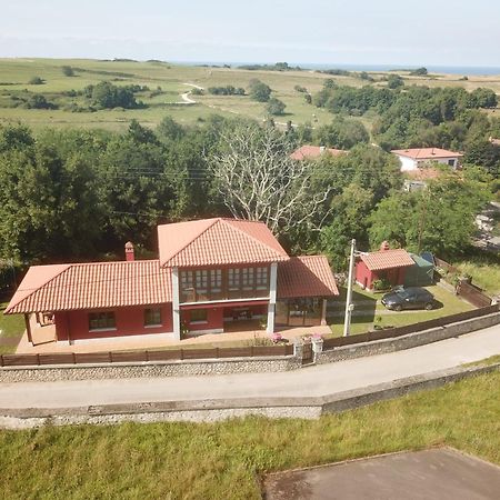 La Casa Roja Asturias Villa Hontoria Eksteriør billede